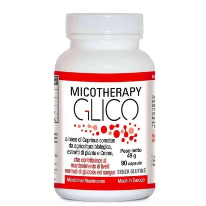 Micotherapy Glico 90 Capsule - Integratore di Funghi Medicinali