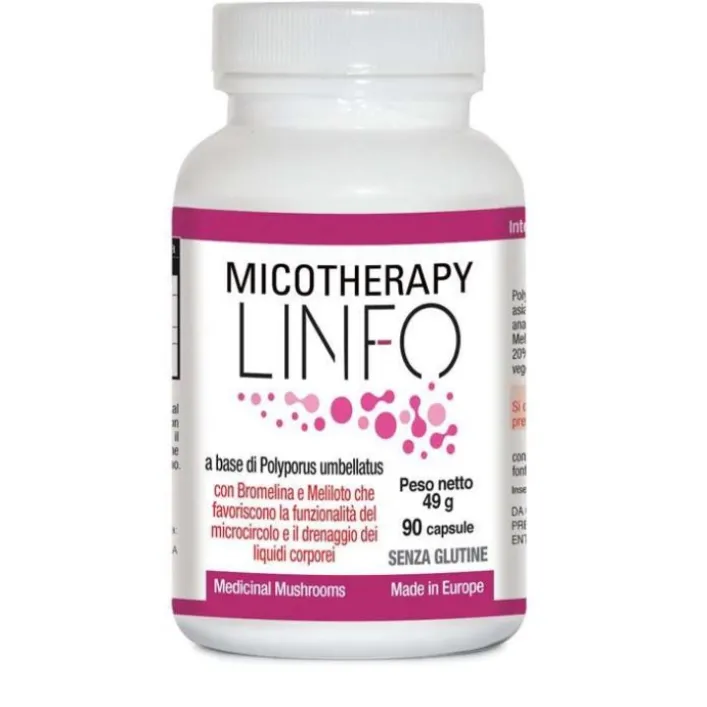 Micotherapy Linfo 90 Capsule - Integratore Drenante