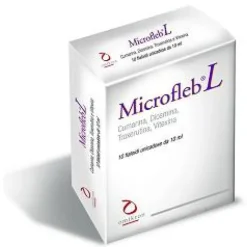 Microfleb L 10 Fiale Monodose - Integratore Sistema Linfatico