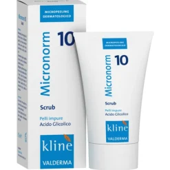 Micronorm Scrub 10 Peeling Detergente Acne 75 ml