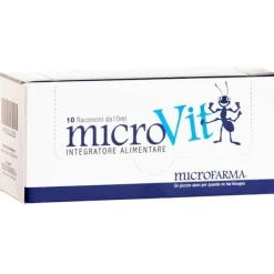 Microvit 10 Flaconcini - Integratore Alimentare