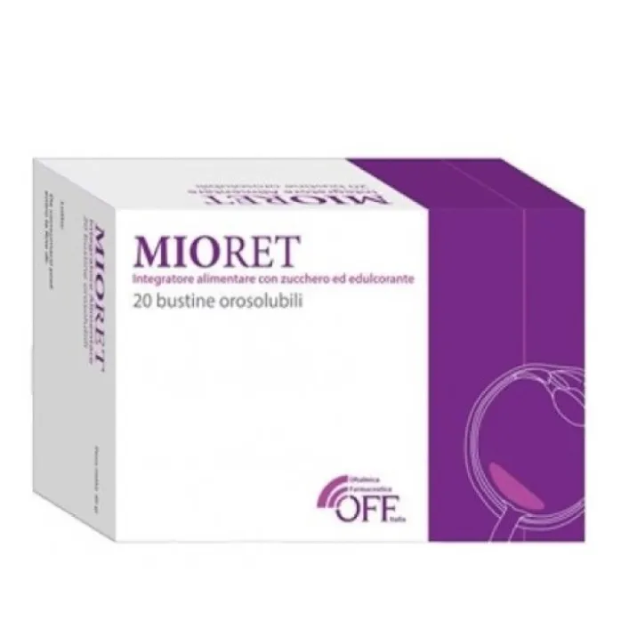 Mioret 20 Compresse - Integratore per il Microcircolo