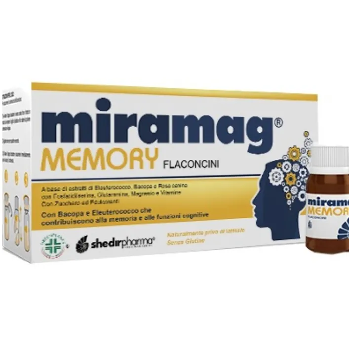 Miramag Memory 10 Flaconcini - Integratore Alimentare