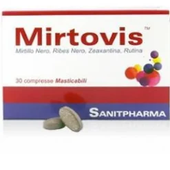 Mirtovis 30 Compresse - Integratore Alimentare