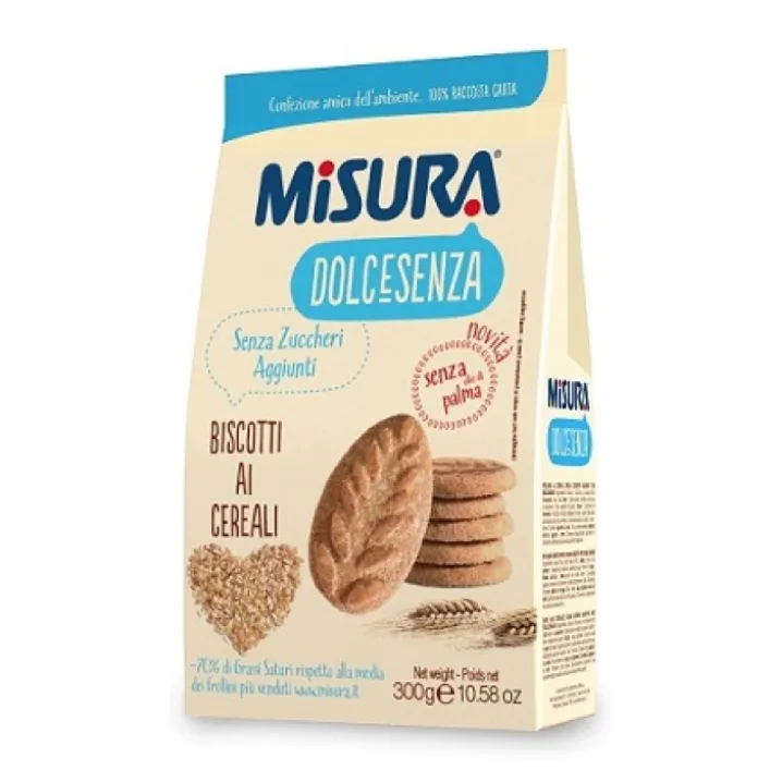 Misura Biscotti Cereali Senza Zuccheri 300 grammi