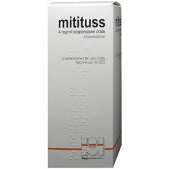 Mitituss Sospensione Orale 4 mg/ ml Sedativo Tosse 200 ml