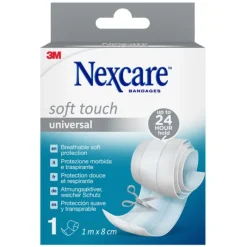 3M Nexcare Cerotto Soft in Striscia TNT Ipoallergenico cm 8 x 1 metro