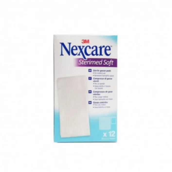 3M Nexcare Sterimed Compresse di Garza Idrofila 36 x 40 cm 12 pezzi