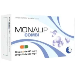 Monalip Combi 20+20 Capsule - Integratore per il Colesterolo