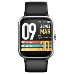 MOVE Smartwatch Black Silver