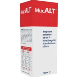 Mucalt Sciroppo Balsamico 200 ml - Integratore Vie Respiratorie
