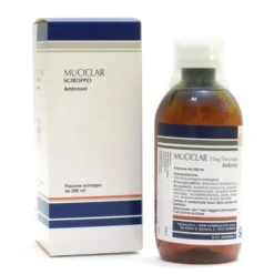 Muciclar Sciroppo 15 mg / 5 ml Ambroxolo Cloridrato Tosse 200 ml