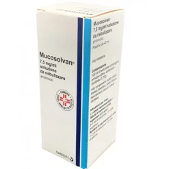 Mucosolvan Soluzione da Nebulizzare 7,5 mg/ ml Ambroxolo Mucolitico 40 ml