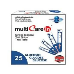 Multicare In Glucosio 50 Strisce