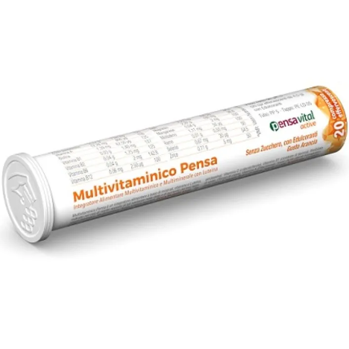 Multivitaminico Pensa 20 Compresse Effervescenti - Integratore Alimentare