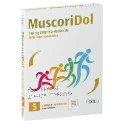 Muscoridol Diclofenac 180 mg 5 Cerotti Medicati