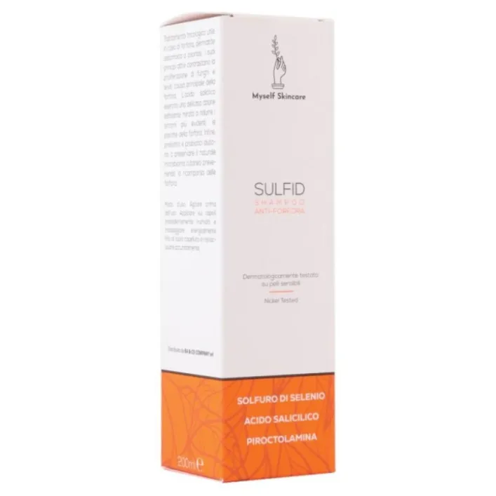 Myself Skincare Sulfid Shampoo Antiforfora 200 ml