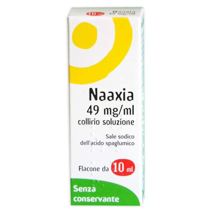 Naaxia Collirio Flacone 10 ml 4,9% Senza Conservante