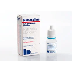 Naftazolina Gocce Nasali 0,2% Nafazolina Decongestionante 10 ml