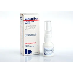 Naftazolina Spray Nasale 2% Soluzione Decongestionante Nasale 10 ml