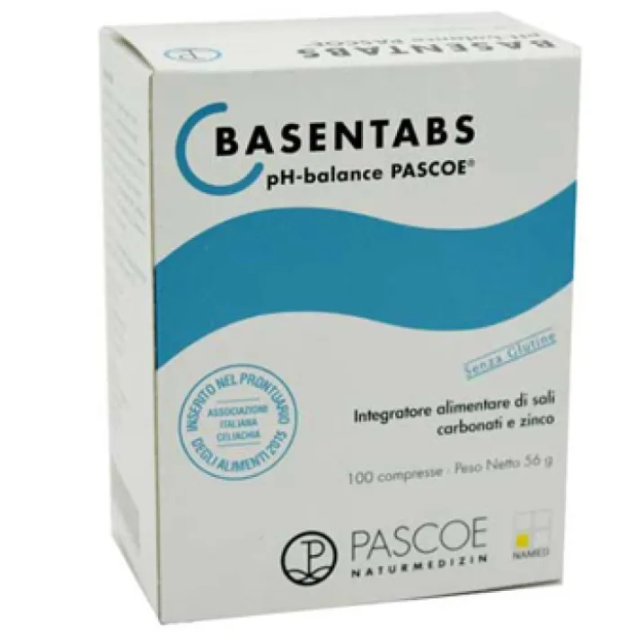 Named Basentabs Pascoe 100 Compresse - Integratore Alcalinizzante