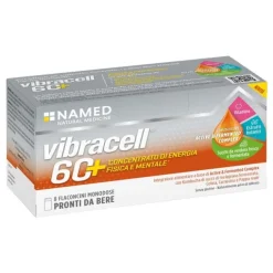 Named Vibracell 60+ 8 flaconcini - Integratore Tonico Fisico e Mentale