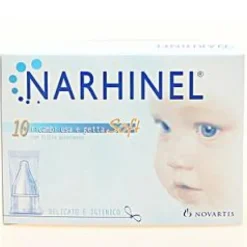 Narhinel 20 Ricariche Usa e Getta Soft Aspiratore Nasale