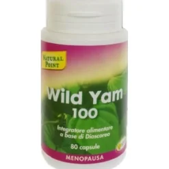Natural Point Wild Yam 100 80 Capsule - Integratore Menopausa