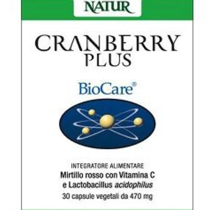 Natur Cranberry Plus 30 Capsule - Integratore Alimentare