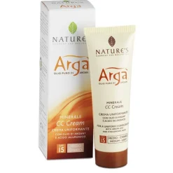 Nature's Arga' Crema Viso Uniformante Medio Chiara SPF 15 50 ml