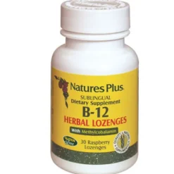 Nature's Plus Vitamina B12 Sublinguale 30 Pastiglie - Integratore Alimentare
