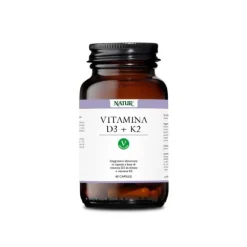 Natur Vitamina D3 + K2 60 Capsule - Integratore Alimentare
