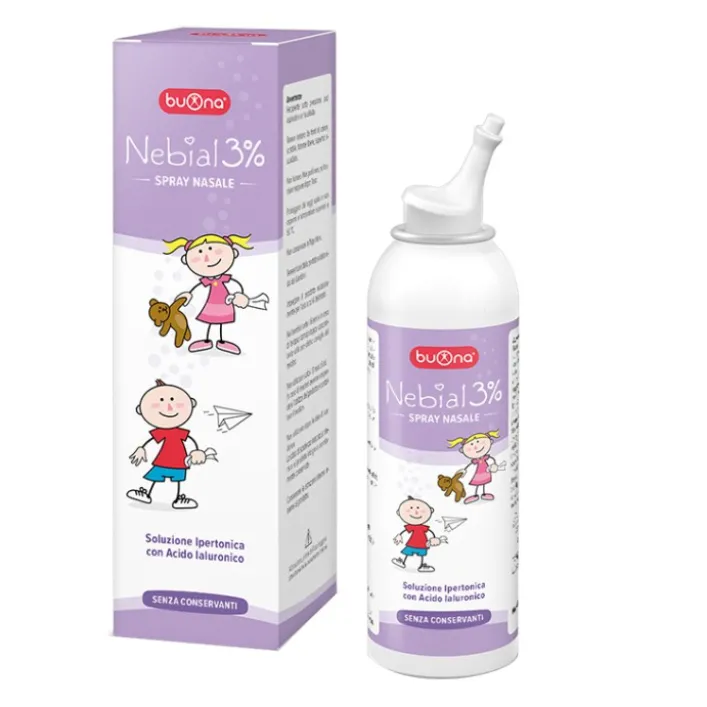 Nebial 3% Spray Decongestionante Nasale 100 ml