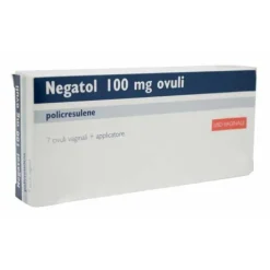 Negatol 0,1 g 7 Ovuli Vaginali + Applicatore
