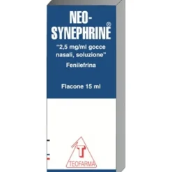Neo-synephrine 2,5 mg/ ml Gocce Nasali 15 ml
