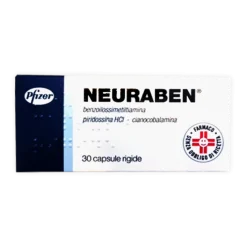Neuraben 100 mg Benzoilossimetiltiamina Vitamina B 30 Capsule