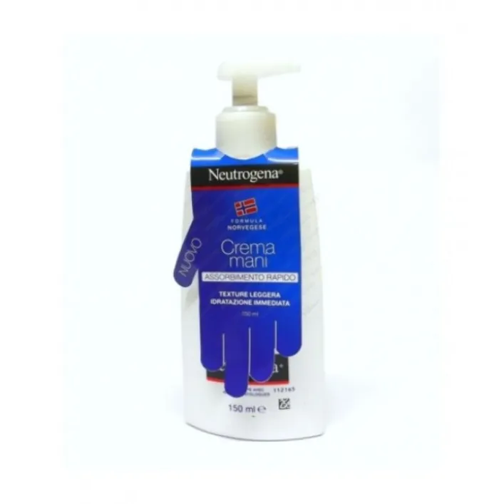 Neutrogena Crema Mani Assorbimento Rapido 150 ml