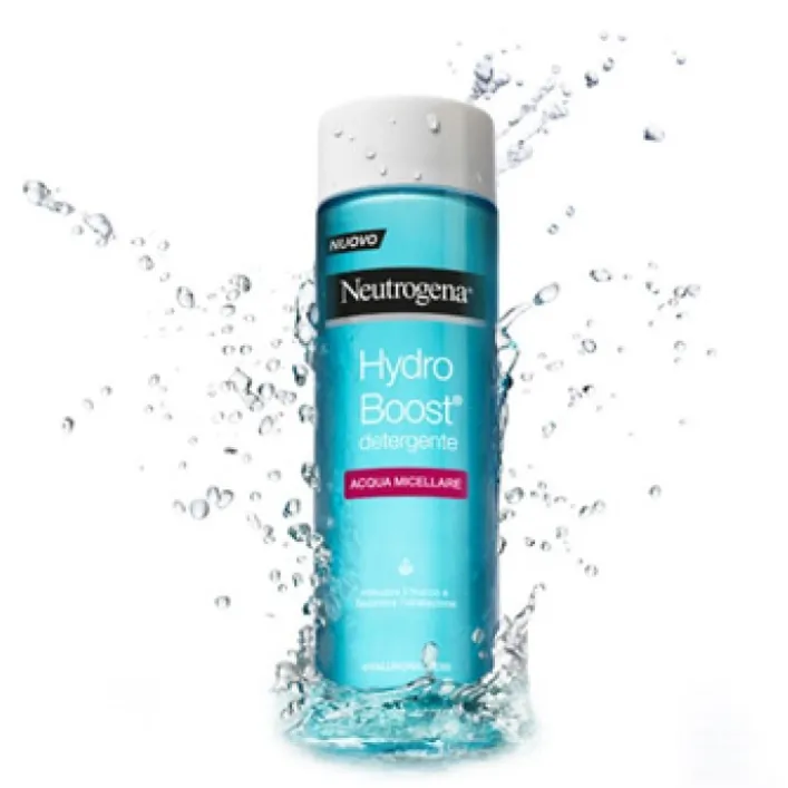 Neutrogena Hydro Boost Acqua Micellare Struccante Detergente Viso 200 ml