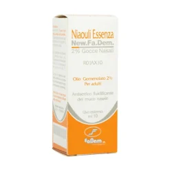 New.Fa.Dem. Gomenolato Niaouli Essenza 2% Gocce Nasali 10 ml