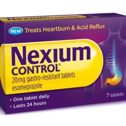 Nexium Control 20 mg Esomeprazolo Antiacido 7 Compresse Gastroresistenti