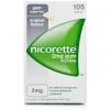 Nicorette 2 mg Gomme Masticabili per Smettere di Fumare 105 pezzi
