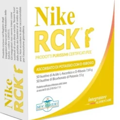 Nike RCK Ascorbato Potassio + Ribosio 100 Buste - Integratore Alimentare