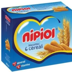Nipiol Biscotto 6 Cereali 800 grammi