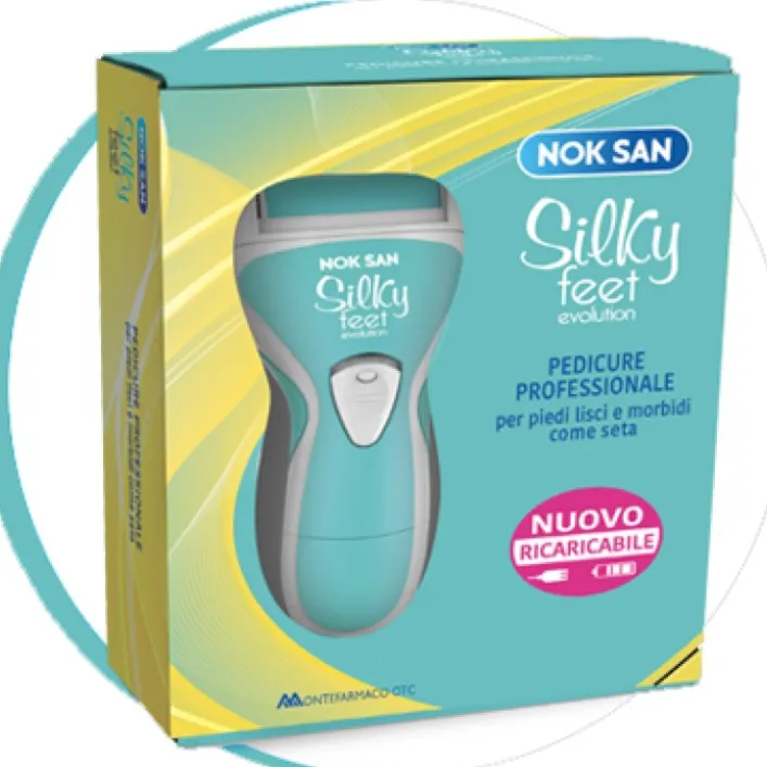 Nok San Silky Feet Evolution Rullo Pedicure Ricaricabile