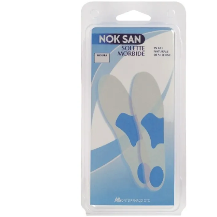 Nok San Solette Morbide in Gel Taglia M 2 pezzi
