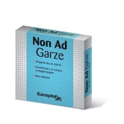 Non Ad Garze Paraffinate in Cotone 10 x 10 cm 40 pezzi