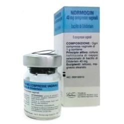 Normogin 40 mg 6 Compresse Vaginali