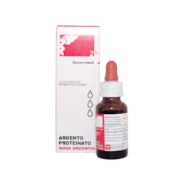Nova Argentia Argento Proteinato 2% Gocce Nasali e Auricolari 10 ml