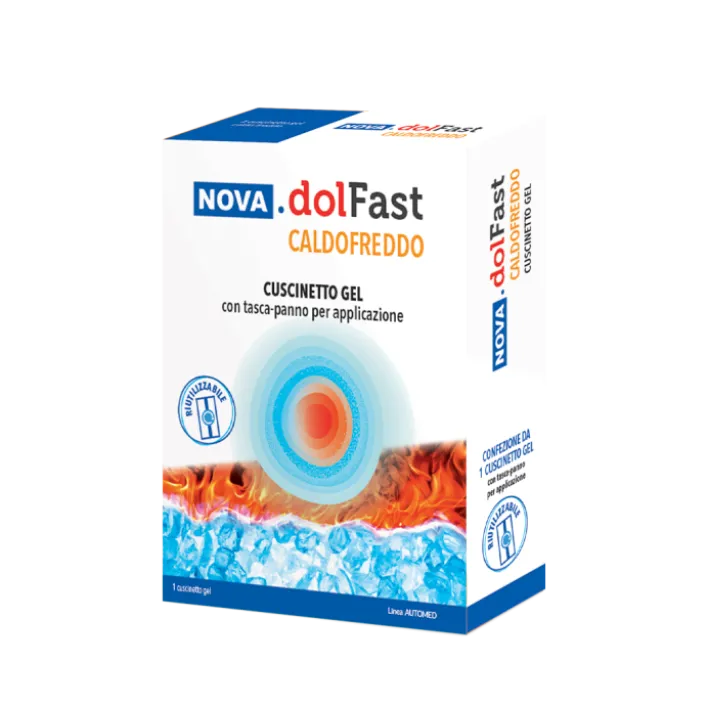 Nova Argentia DolFast Cuscinetto Gel Caldo Freddo 1 Pezzo