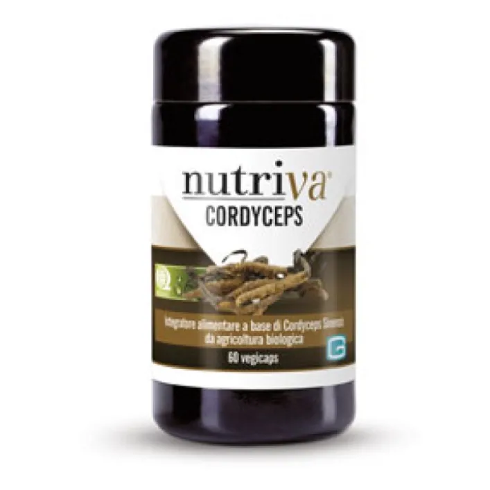 Nutriva Cordyceps 60 Capsule Vegetali - Integratore Vie Respiratorie